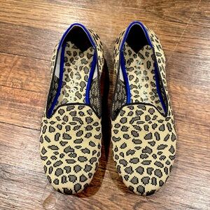 Rothy’s animal print round toe flats size 7.5